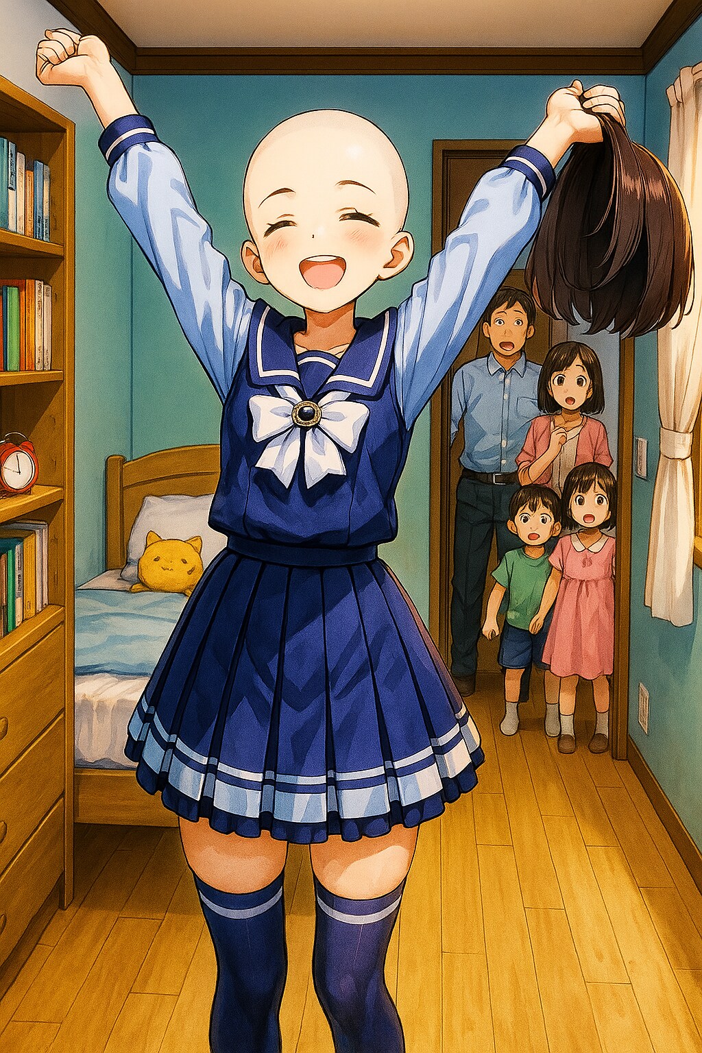 やっぱりスキンヘッドが1番!