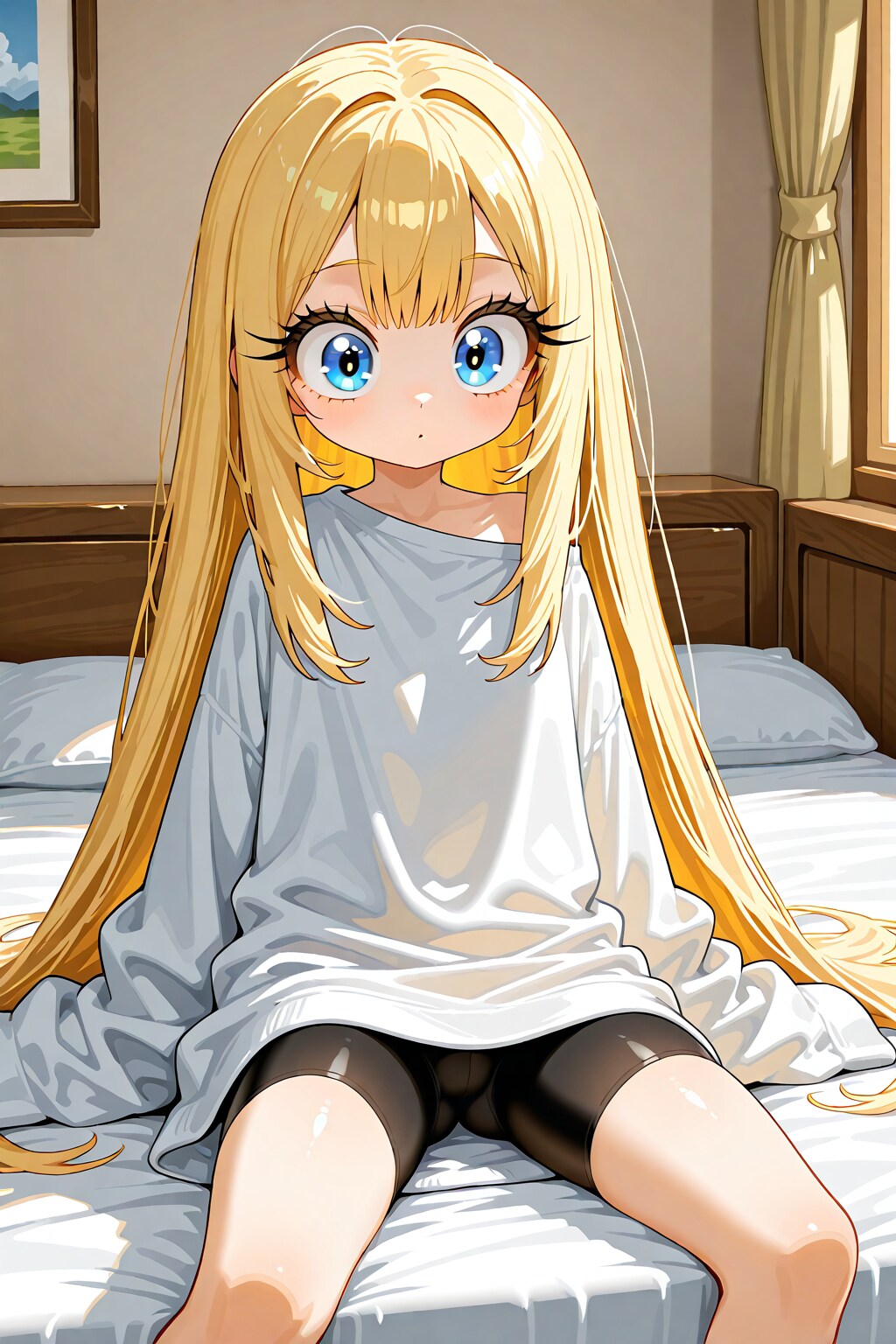 カートゥーンっぽい目