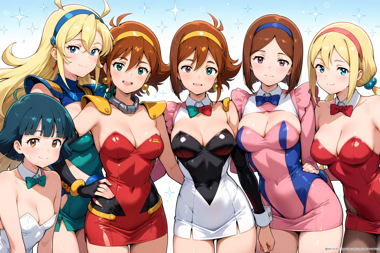 レインとチボデーギャルズ。