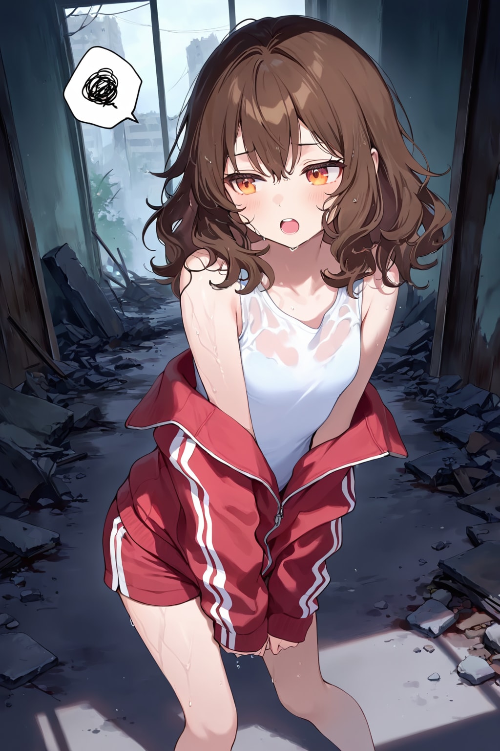 突然の雨