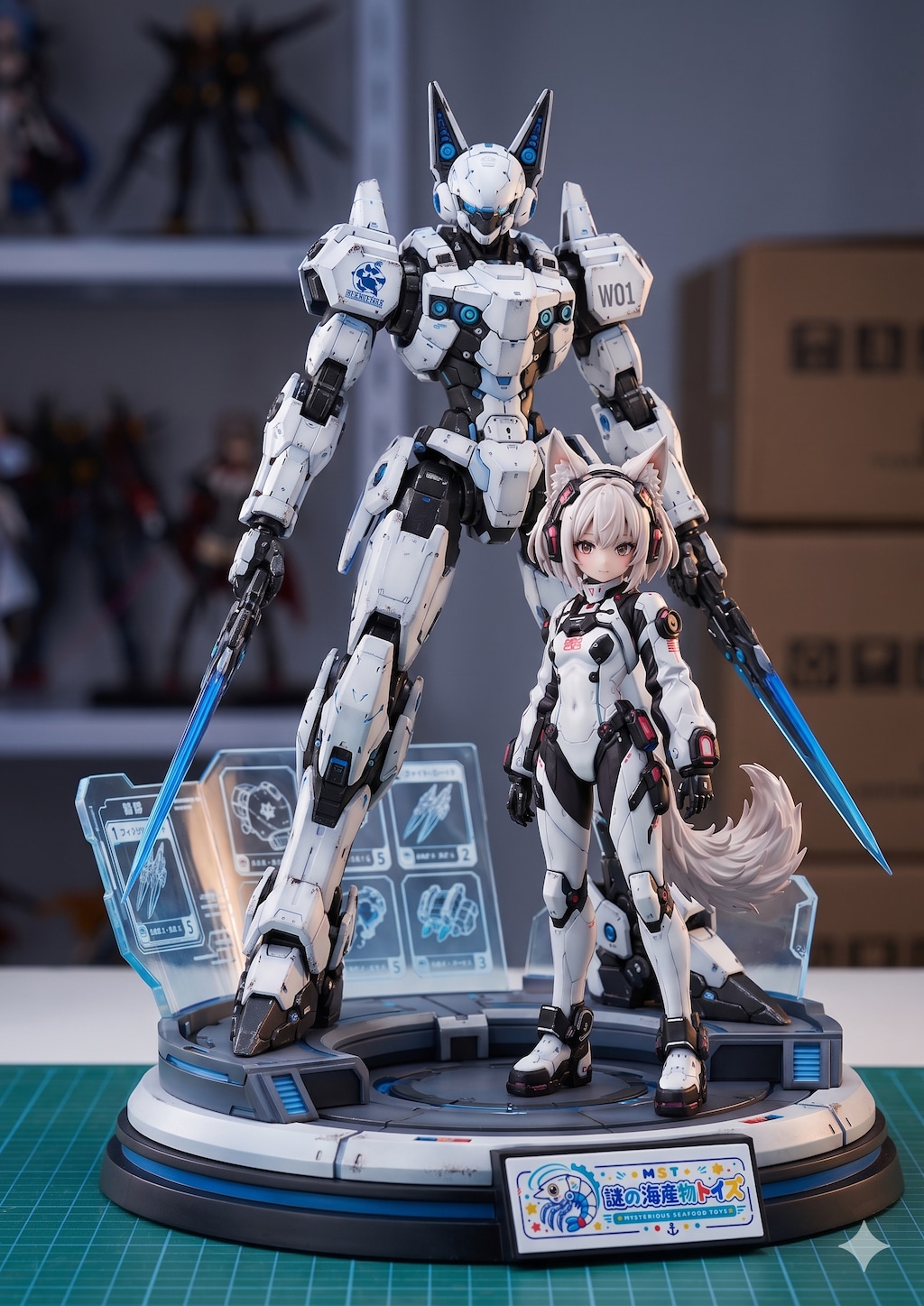 ヴァイスアイン＆専用ロボアセンブリゲームカードコレクション