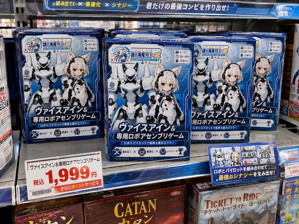 ヴァイスアイン＆専用ロボアセンブリゲームカードコレクション