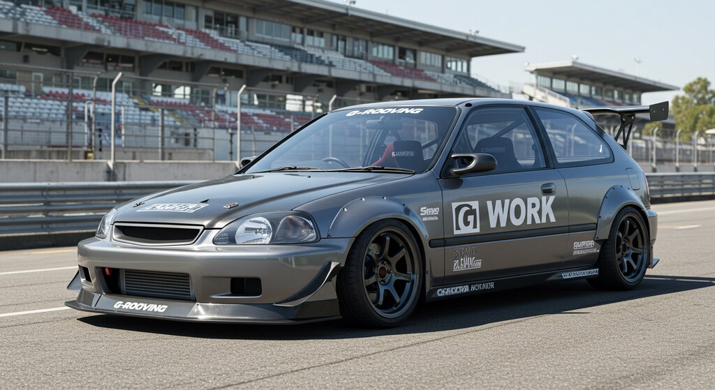 EKシビックレーシングカー