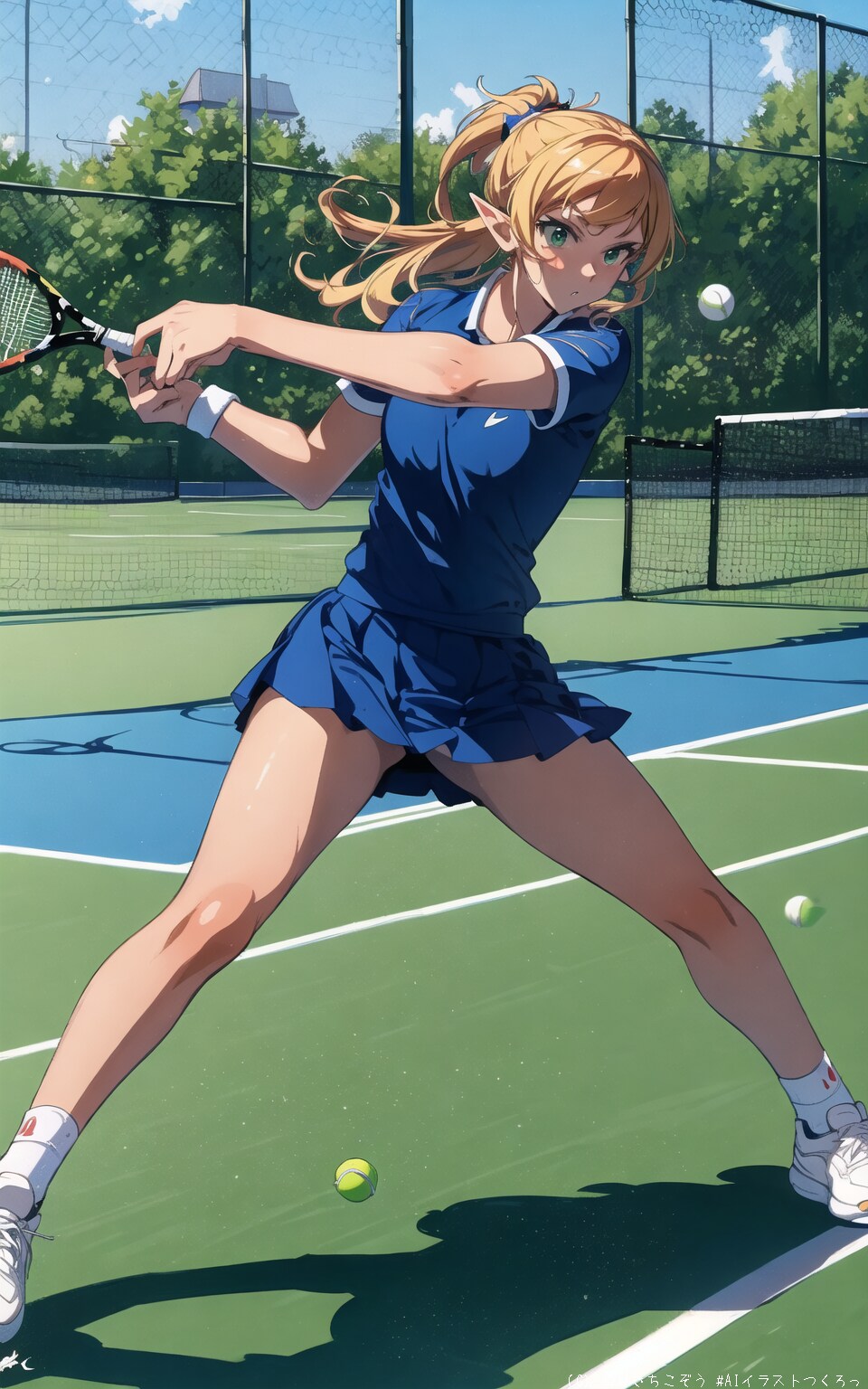 お仕事エルフシリーズ〜テニスプレーヤー