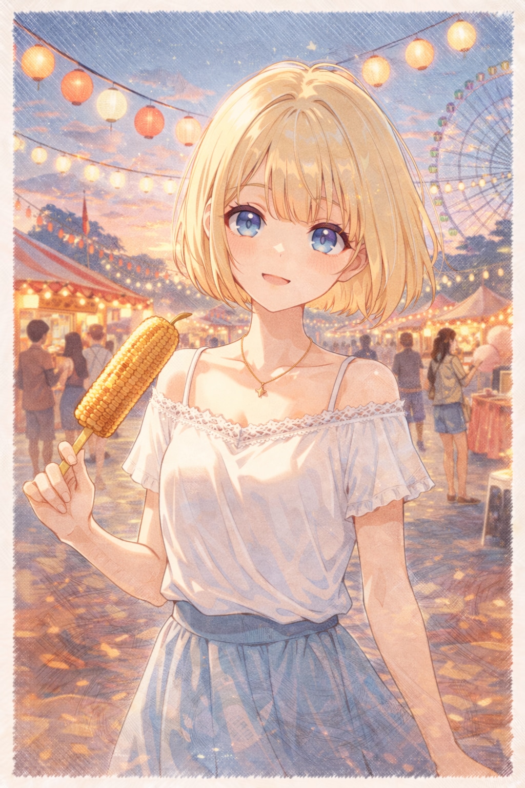 焼きトウモロコシ | の人気AIイラスト・グラビア