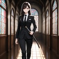 黒服 2枚目