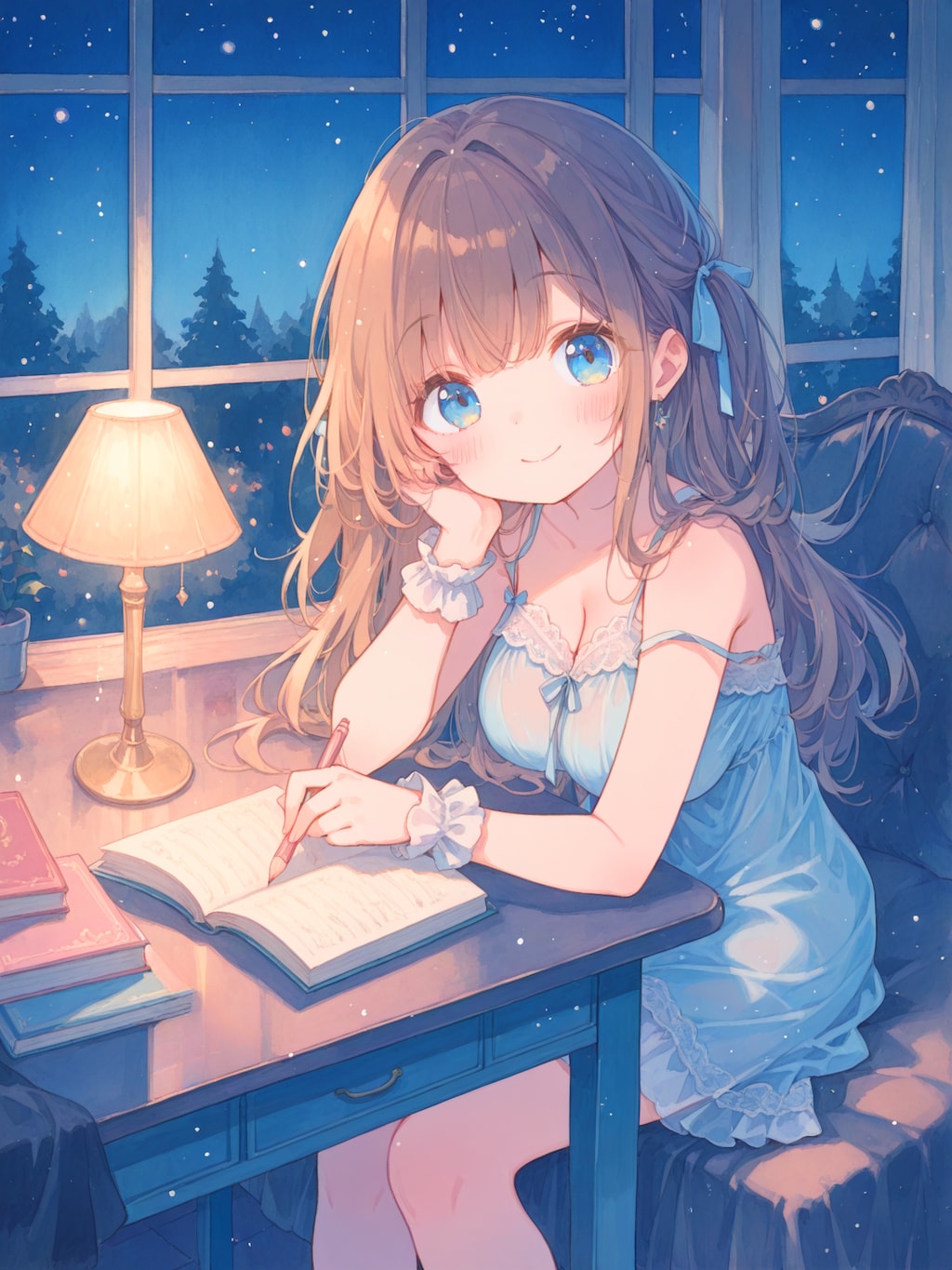 ゆったり過ごす静寂の夜