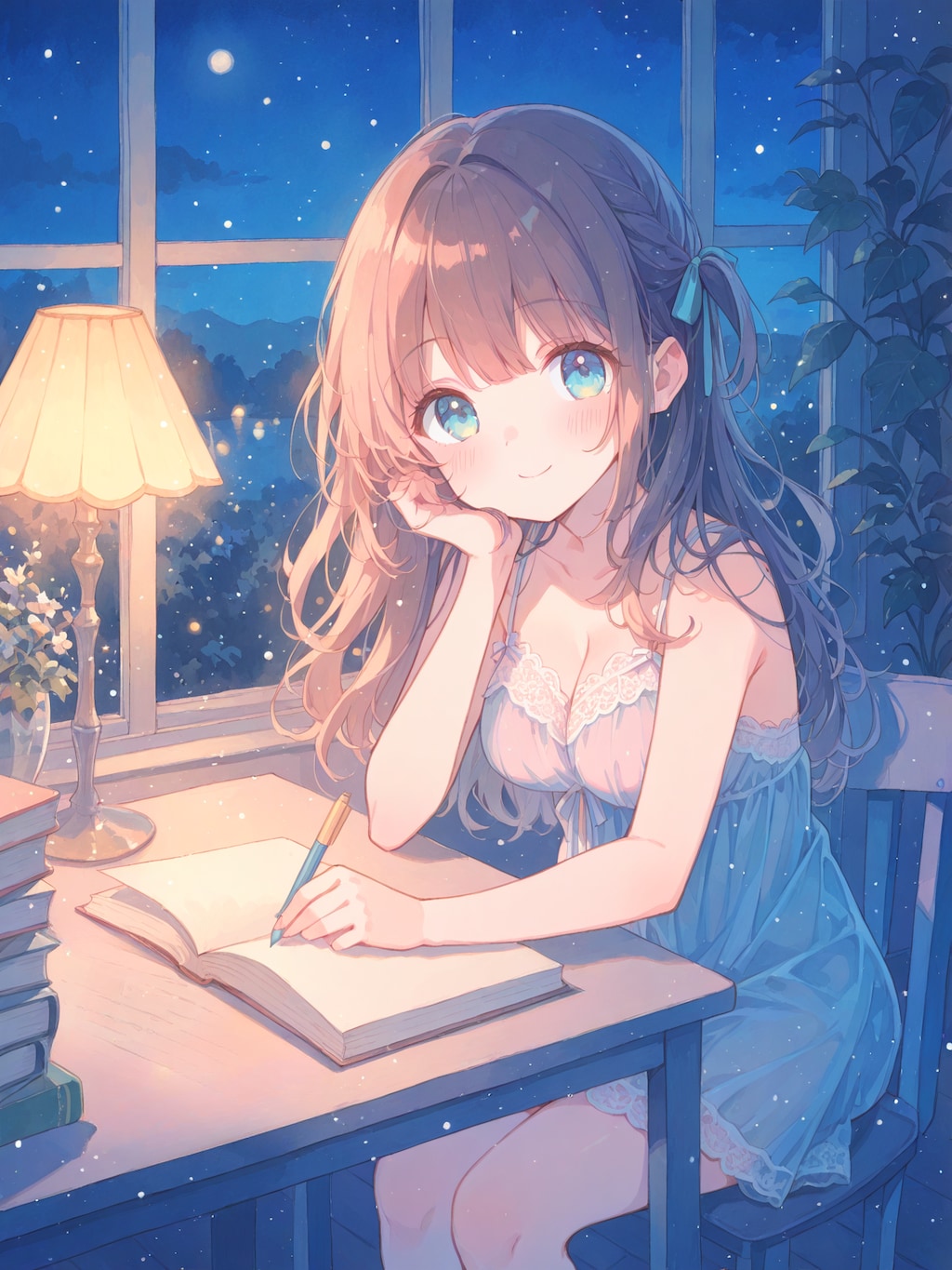 ゆったり過ごす静寂の夜