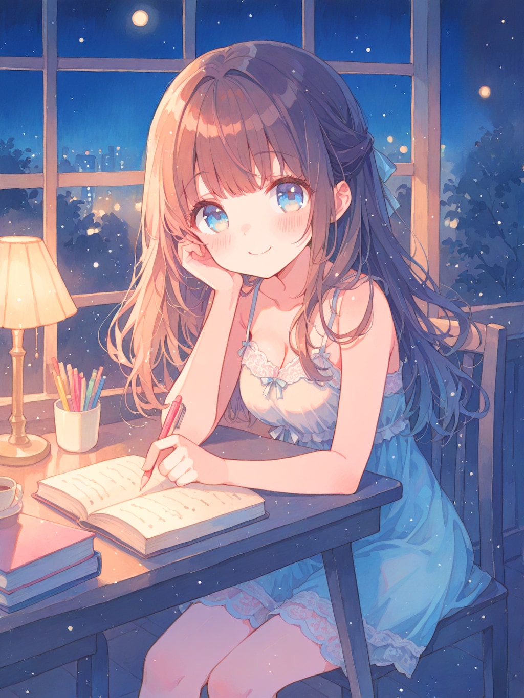 ゆったり過ごす静寂の夜