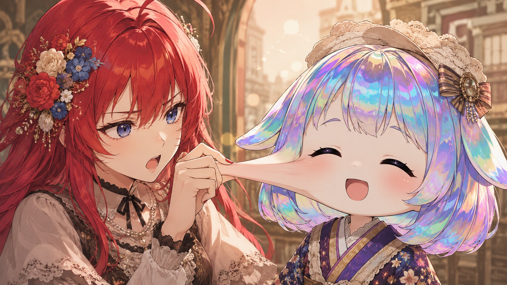 このほほえみ　伸ばしたい | の人気AIイラスト・グラビア
