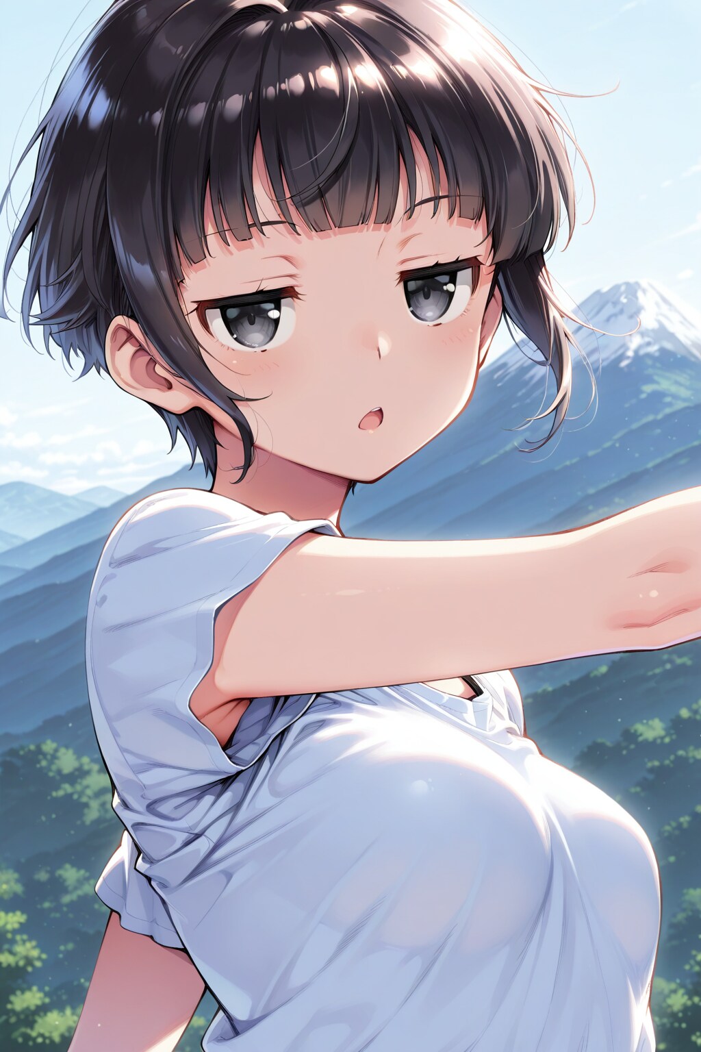 ジト目メグさん70