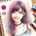 Dalleでびちゃびちゃな水彩人物画を試しているのだけど・・・ 2枚目