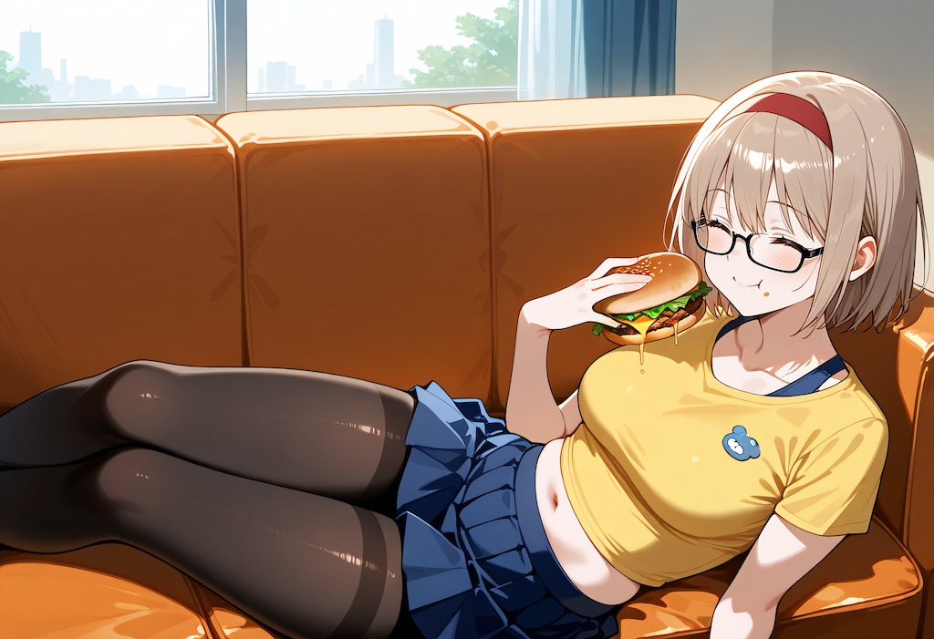 【今日の腹筋】おうちバーガー最高！