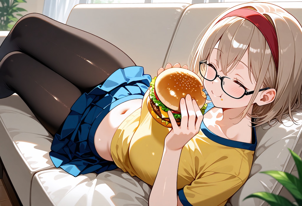 【今日の腹筋】おうちバーガー最高！