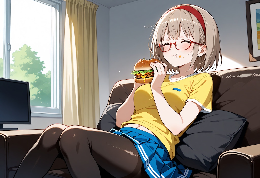 【今日の腹筋】おうちバーガー最高！