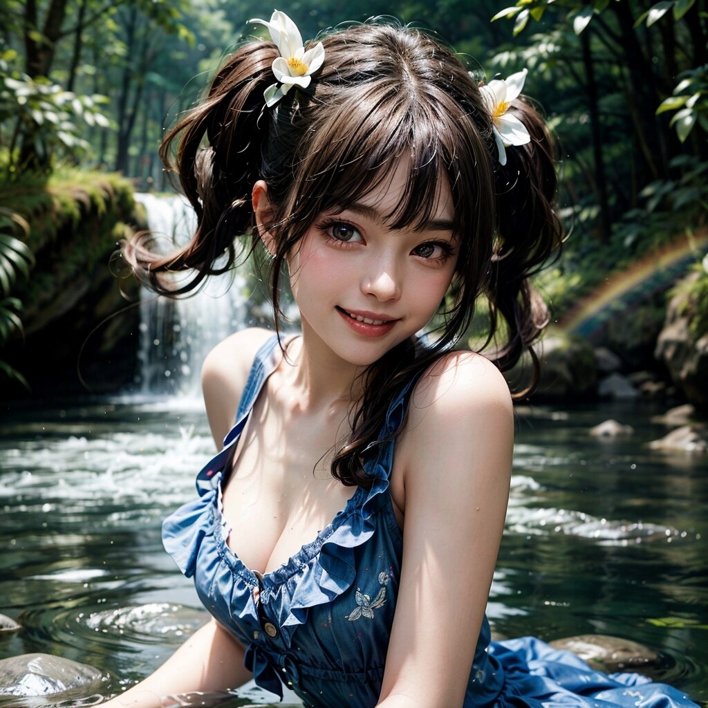 川遊び