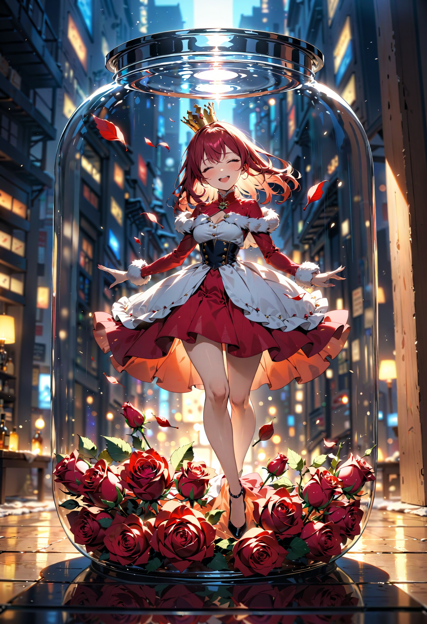 今日は何の日？　クイーン・デー。ダズンローズ・デー | の人気AIイラスト・グラビア