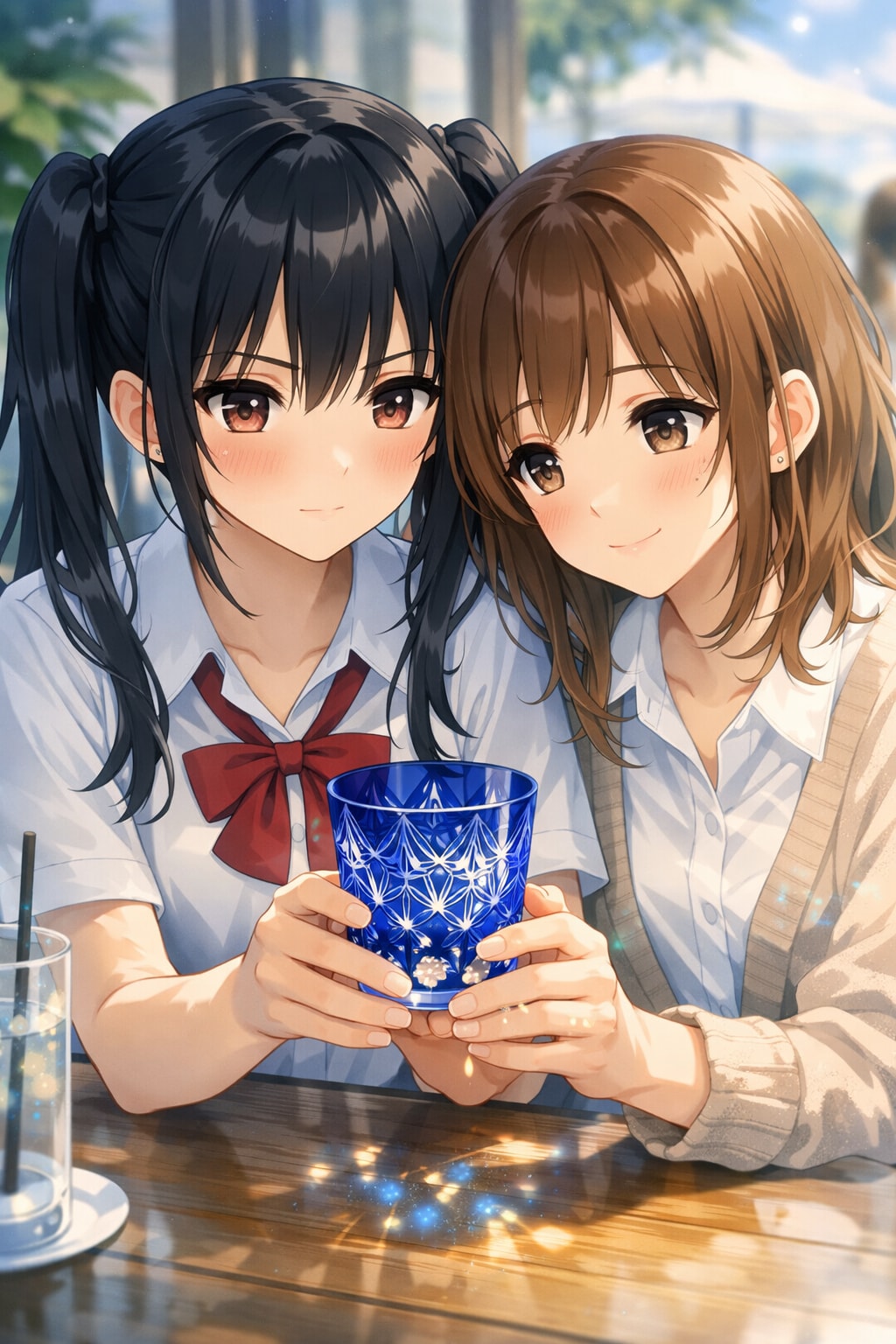 麻の葉（江戸切子の日　01）