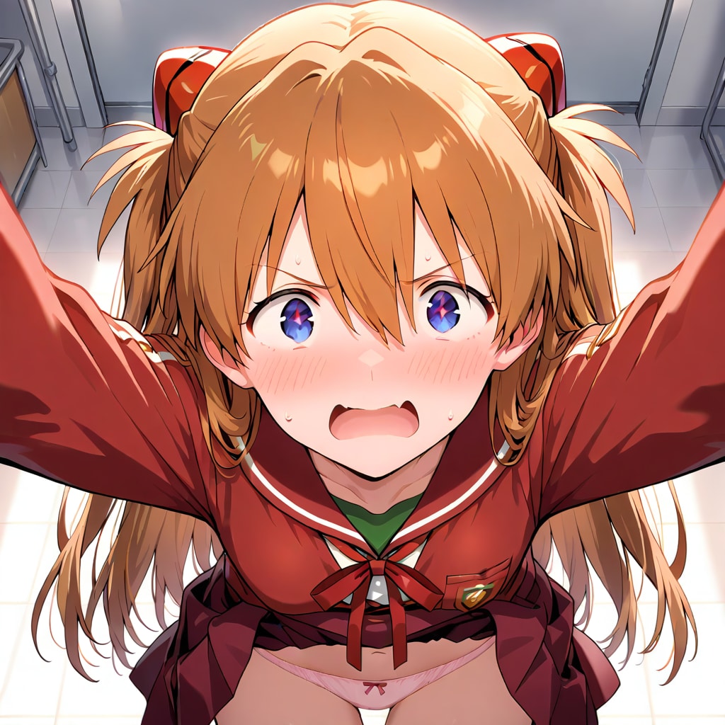シンジ あんた私のたくしあげじゃ満足しないわけ