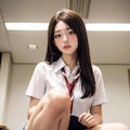 パンちら女子高生 2枚目