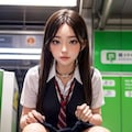 パンちら女子高生 5枚目