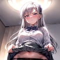 久川颯 角オナ・透け乳首・たくしあげ・スリングショット・寄せ乳 7枚目