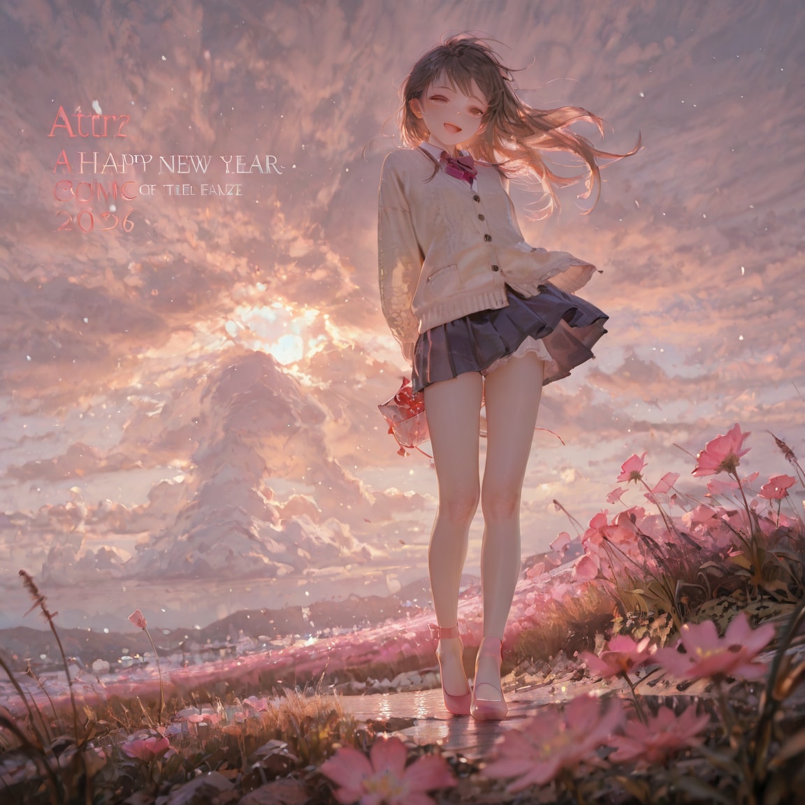 Gaura flwer Girl (1/5) | の人気AIイラスト・グラビア