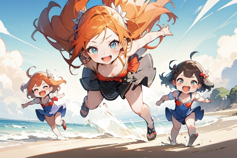 夏休みを逃がすな !! 追え、まだ遊ぶよ !!!