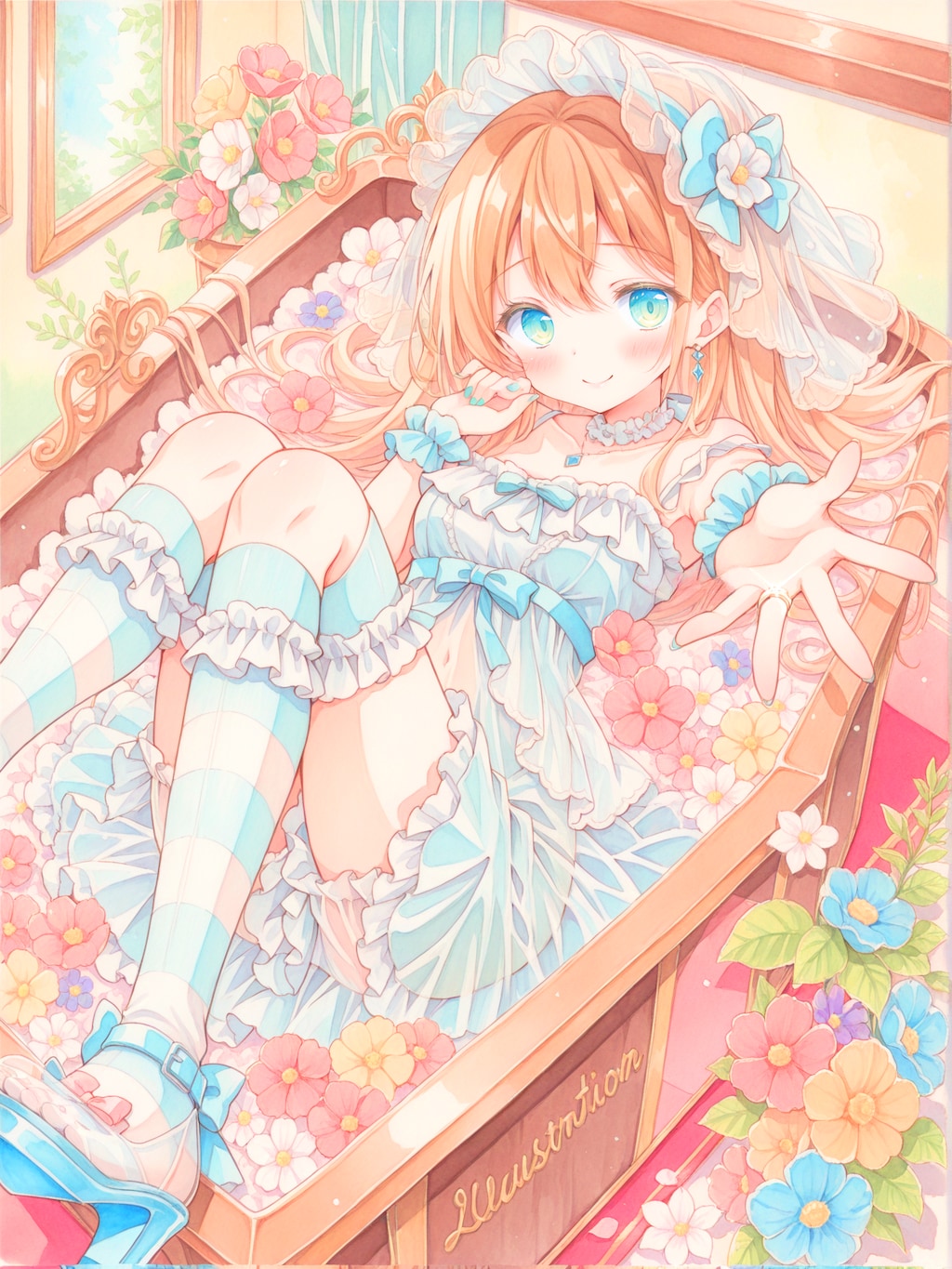 花いっぱいのブライダルウェディング