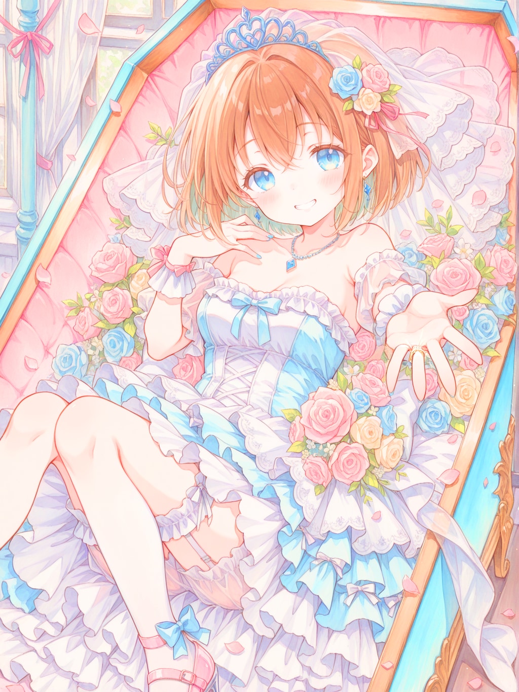 花いっぱいのブライダルウェディング