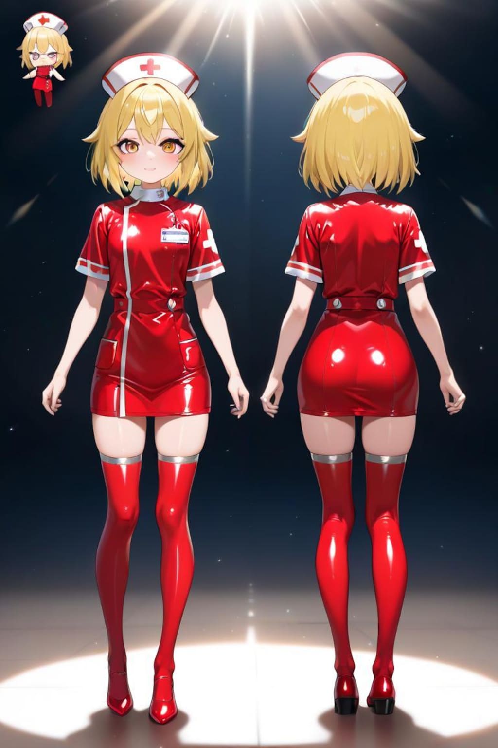 オリジナルキャラクター　ナース服