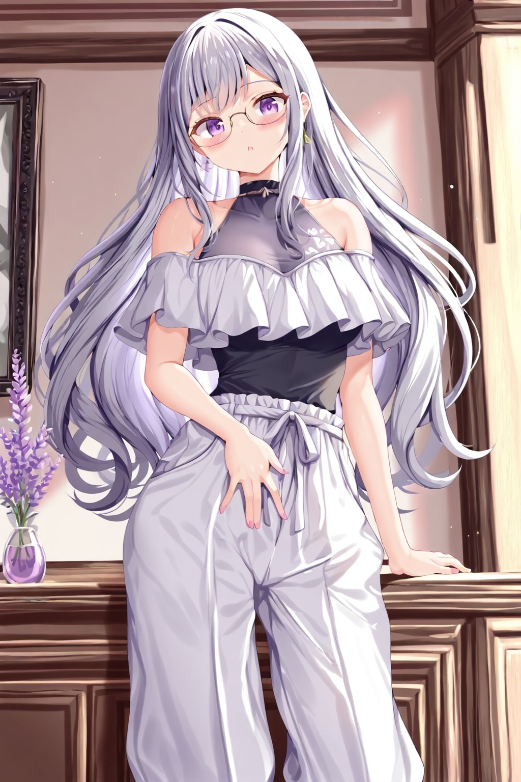 大人きれいめ　少し大人のルナリスちゃん夏コーディネート