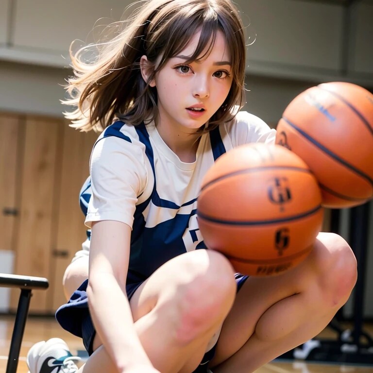 黒髪ロングでユニフォームの美女１５５ | の人気AIイラスト・グラビア