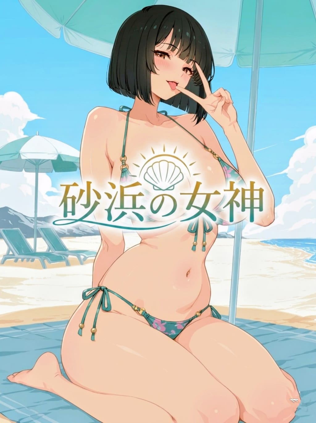 砂浜の女神