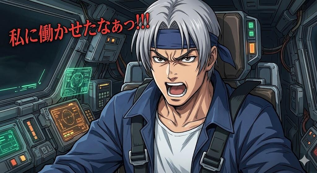 私に働かせたなぁっ!!!