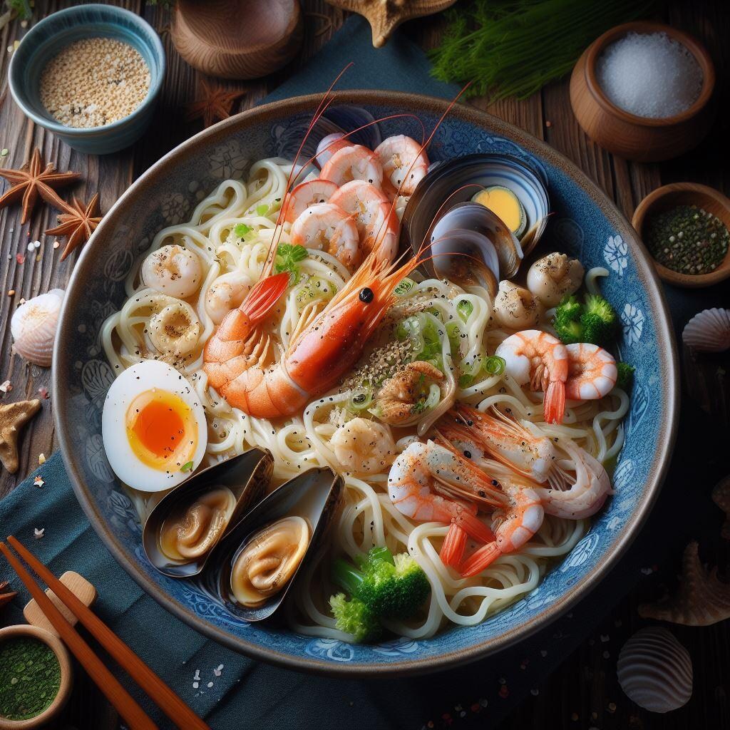 星空seafood noodle