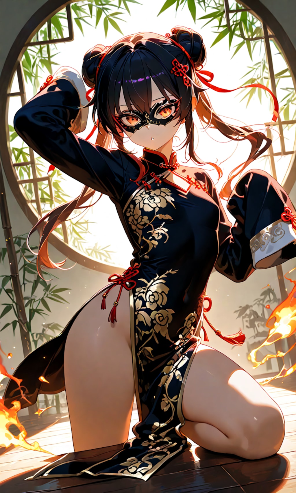 偽パンダマスク(おセンシ)現る