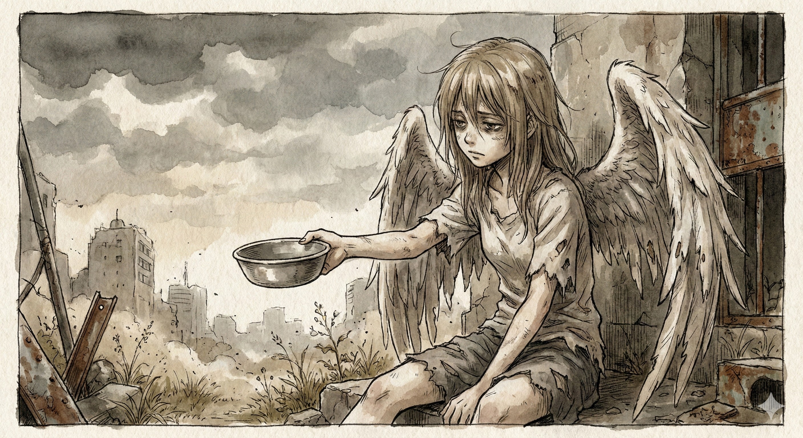 退廃天使⑩ | の人気AIイラスト・グラビア