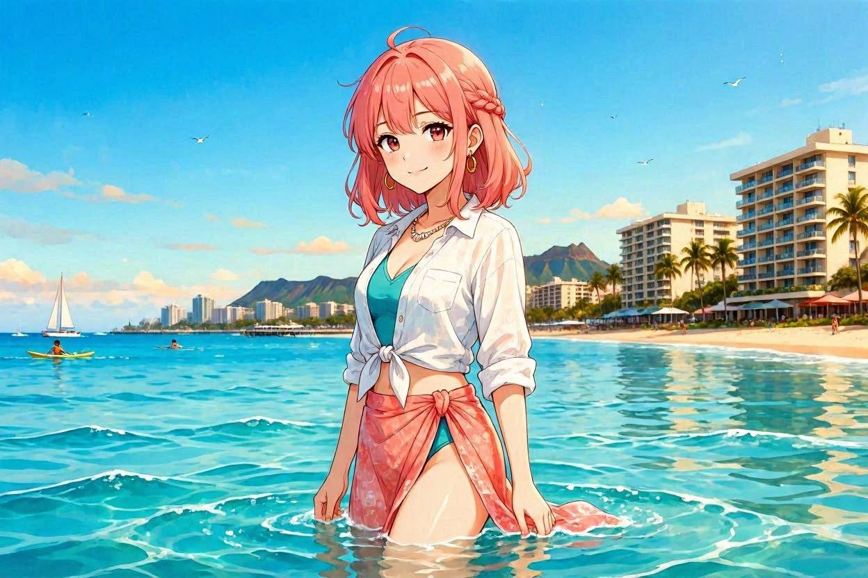 BICで健全水着じゃい | の人気AIイラスト・グラビア