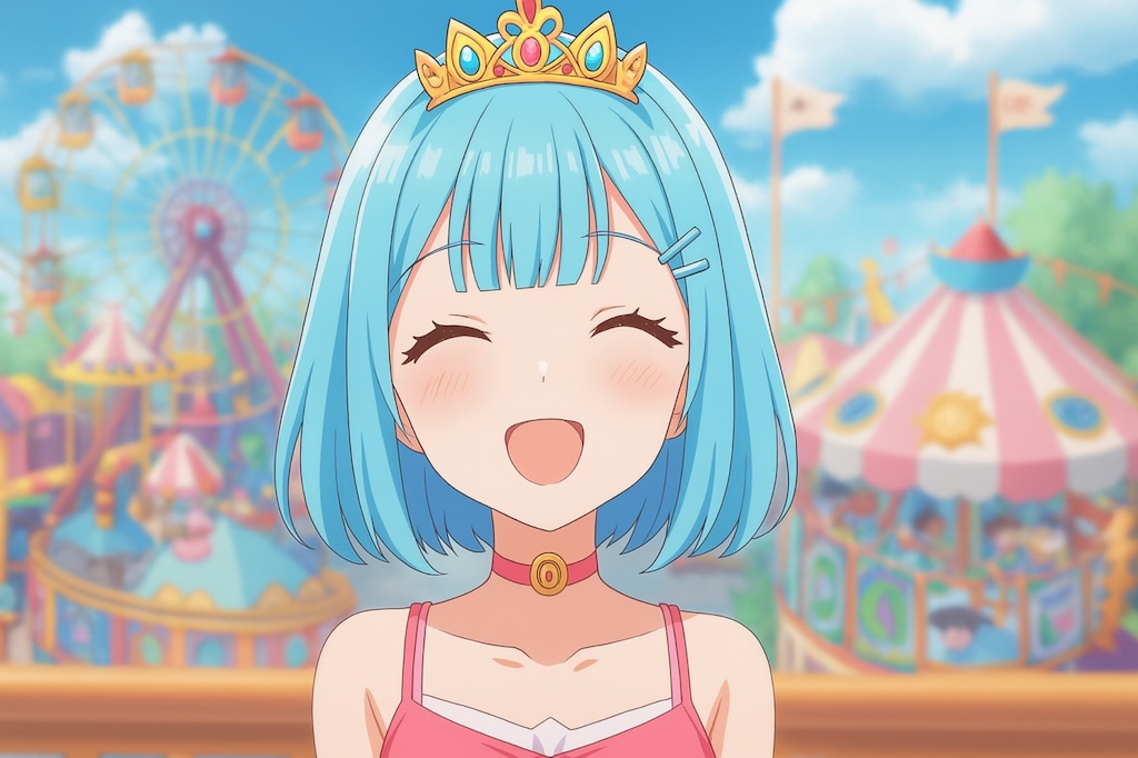 空色ティアラと夢の遊園地