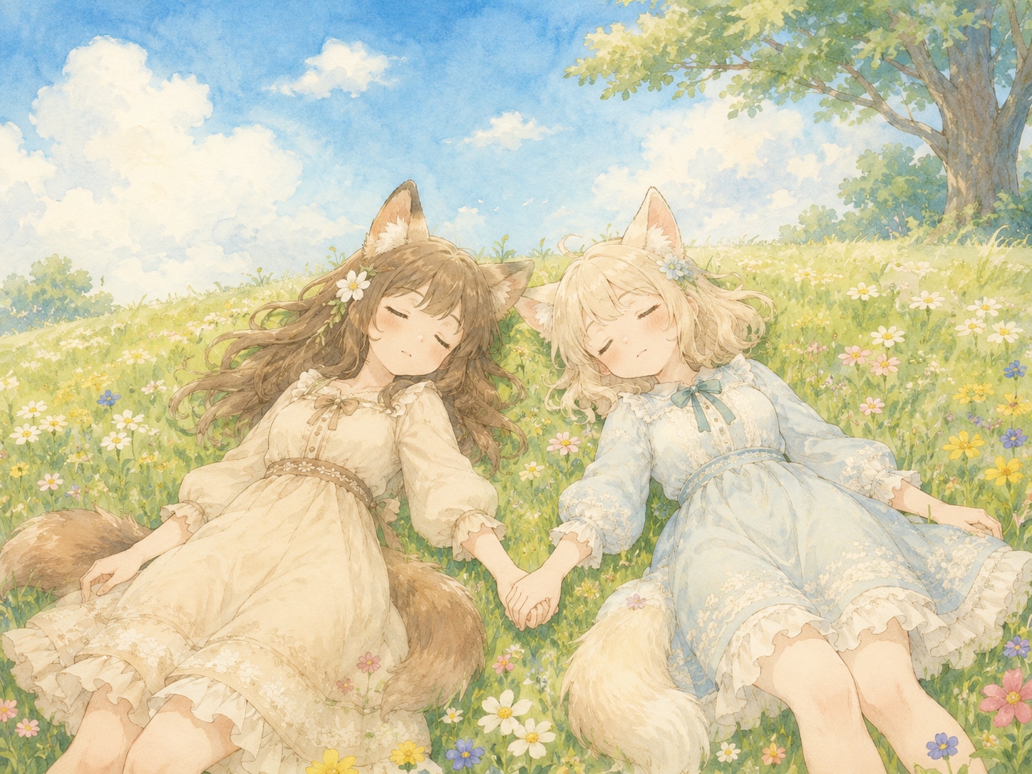 陽はふたりをそっとつつみこんで