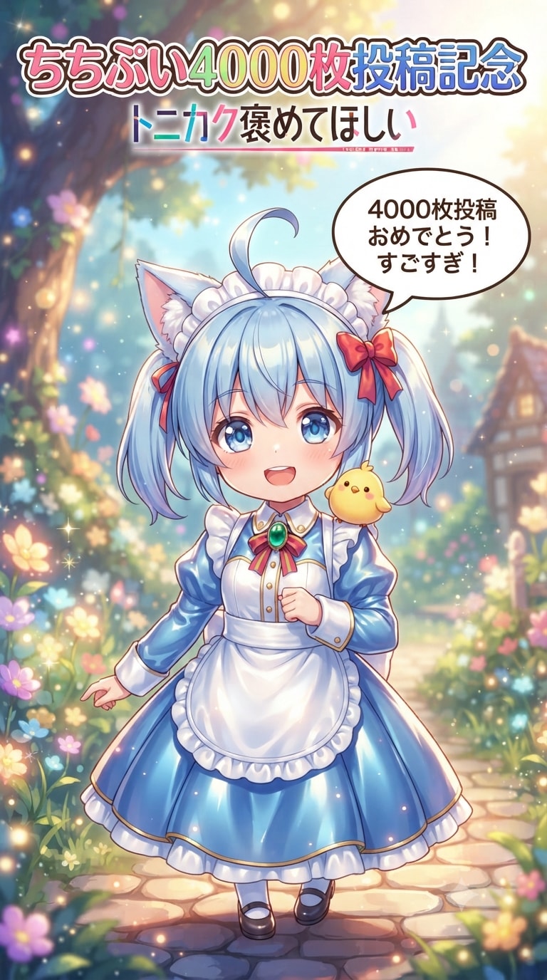 ちちぷい4000枚投稿記念