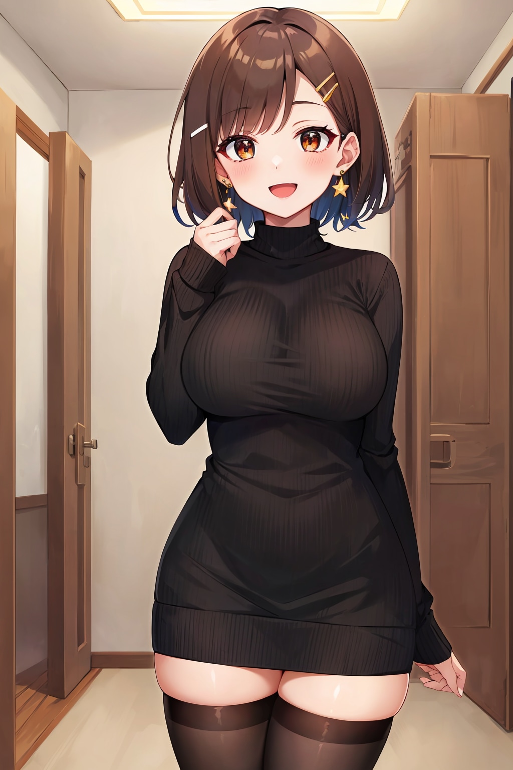 [リクエスト]ピチピチニットワンピース