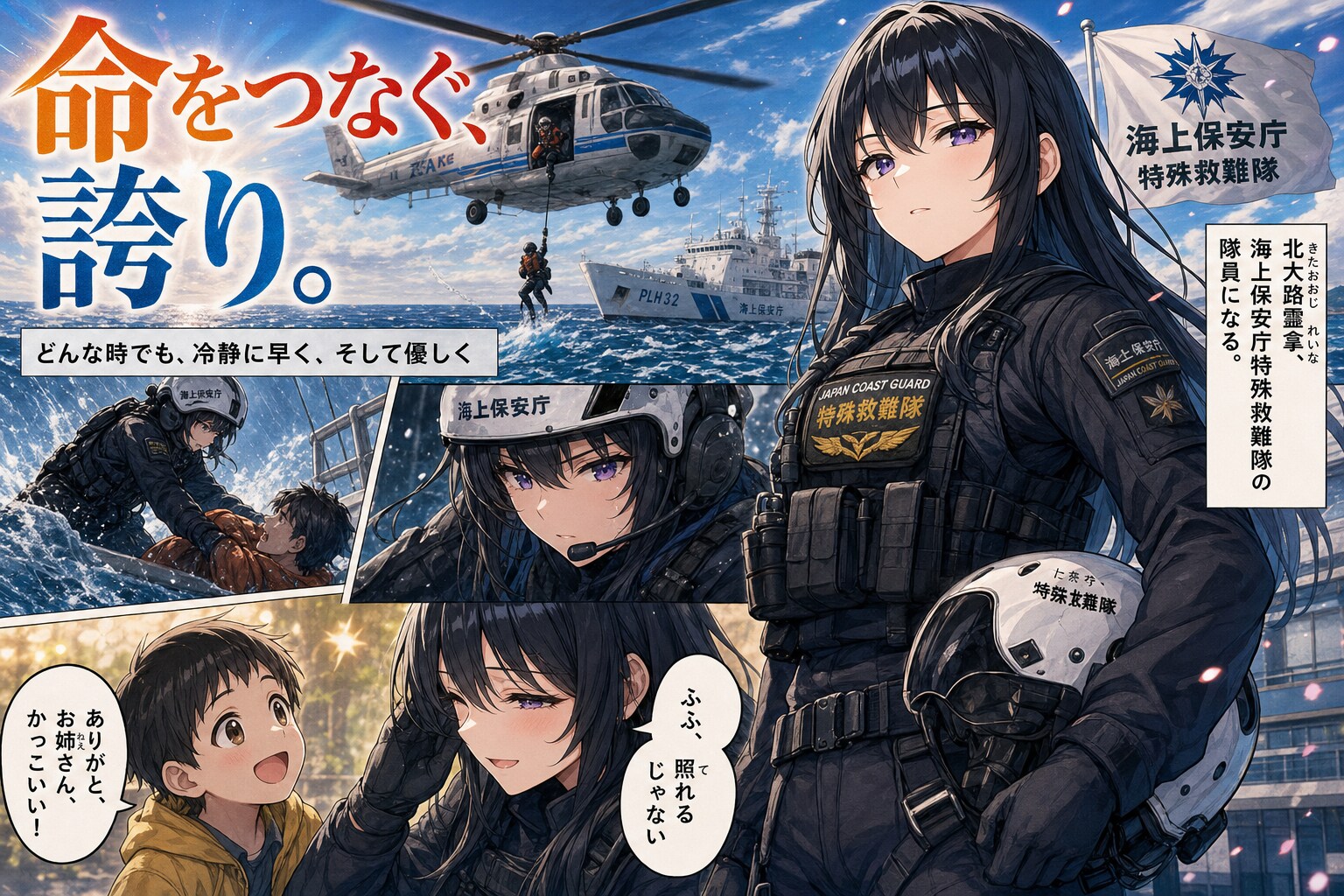 命をつなぐ、誇り。