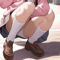 少女の白いパンツ 8枚目