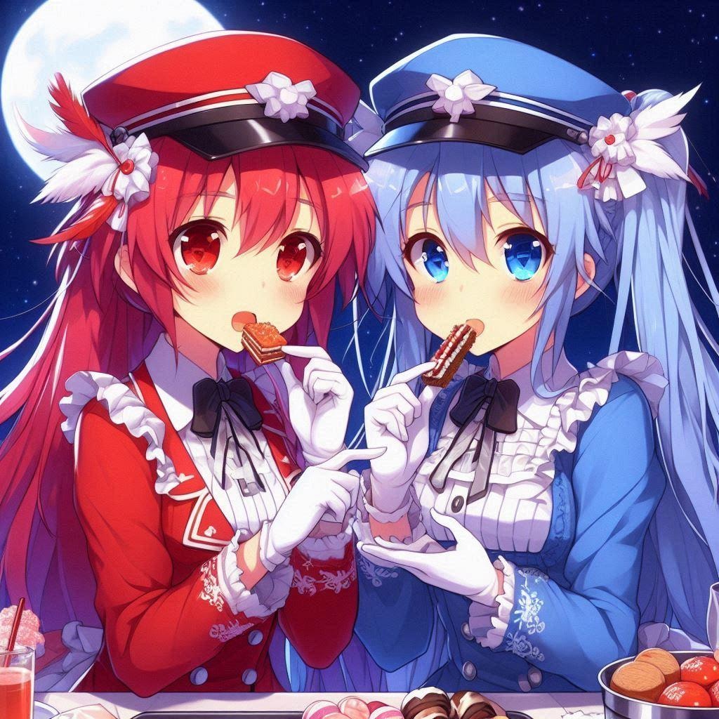 鉄道系魔法少女イオニア＆ラーラ　海外旅行中♪・・・135