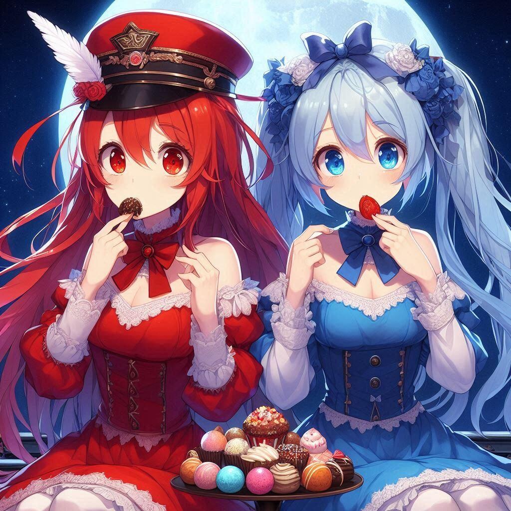 鉄道系魔法少女イオニア＆ラーラ　海外旅行中♪・・・135