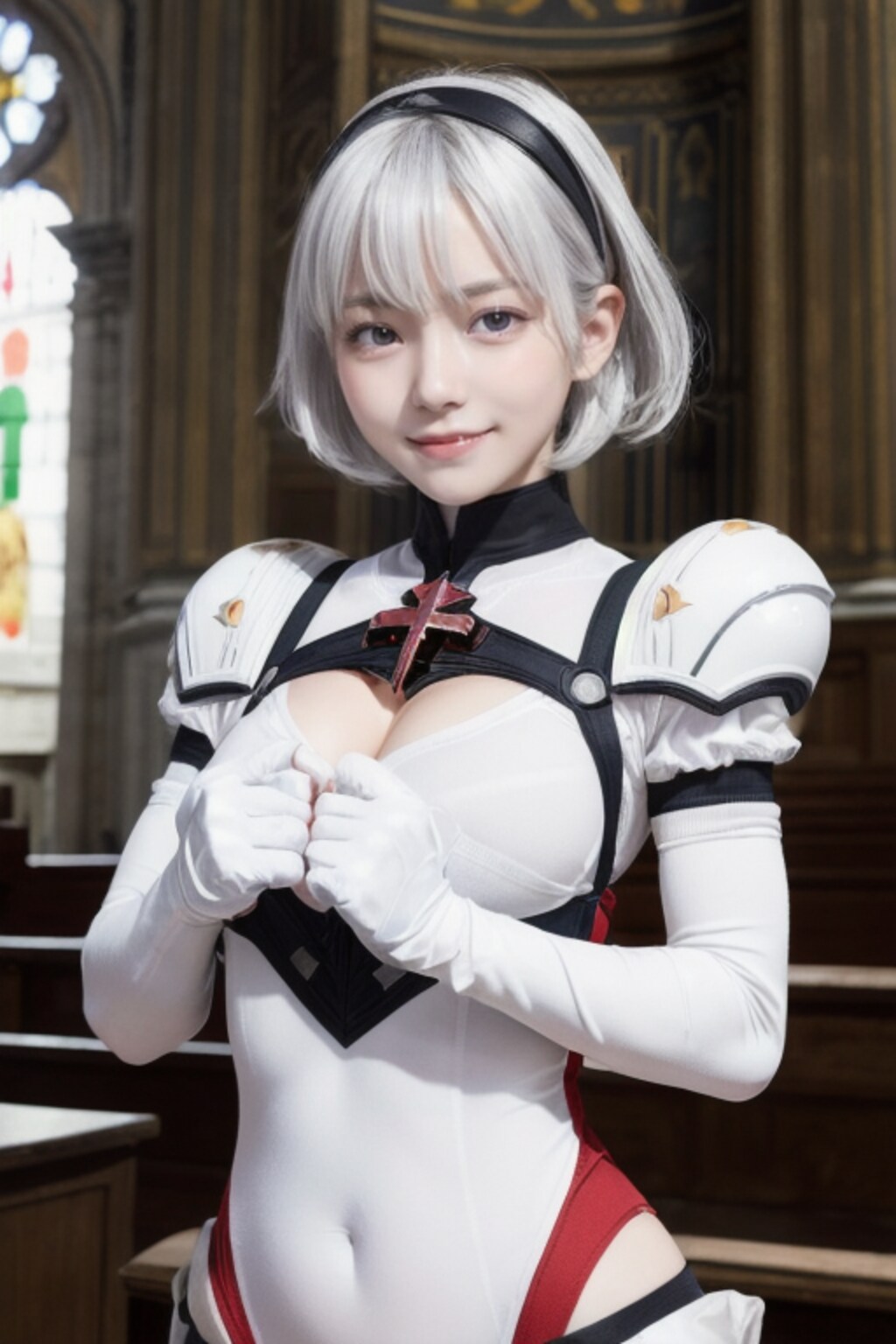 ま…迷える子羊よ、教会へようこそ