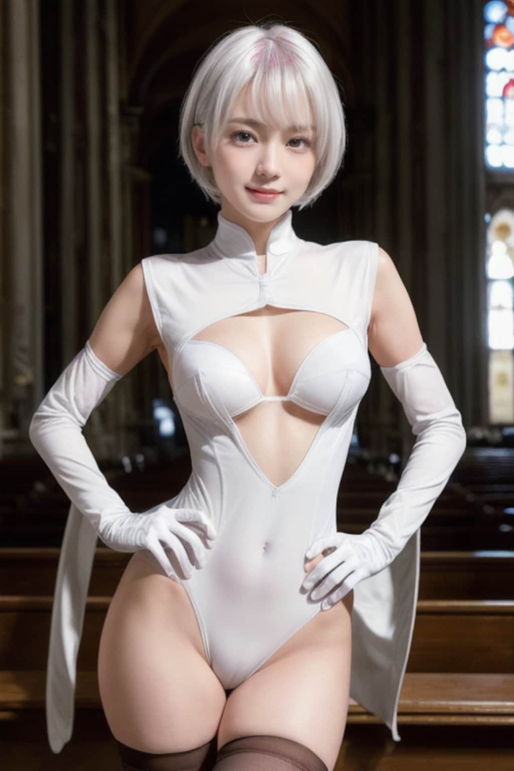ま…迷える子羊よ、教会へようこそ