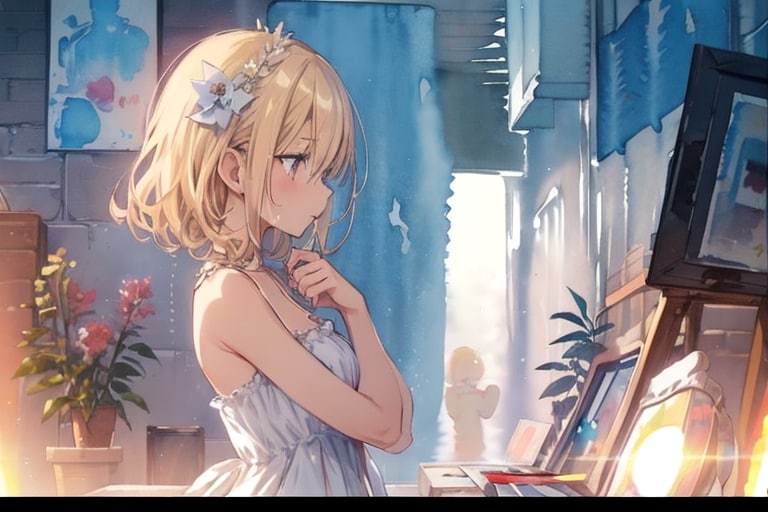 物憂げな | の人気AIイラスト・グラビア